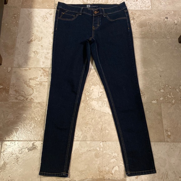 Jeggings dark blue. - Picture 1 of 3